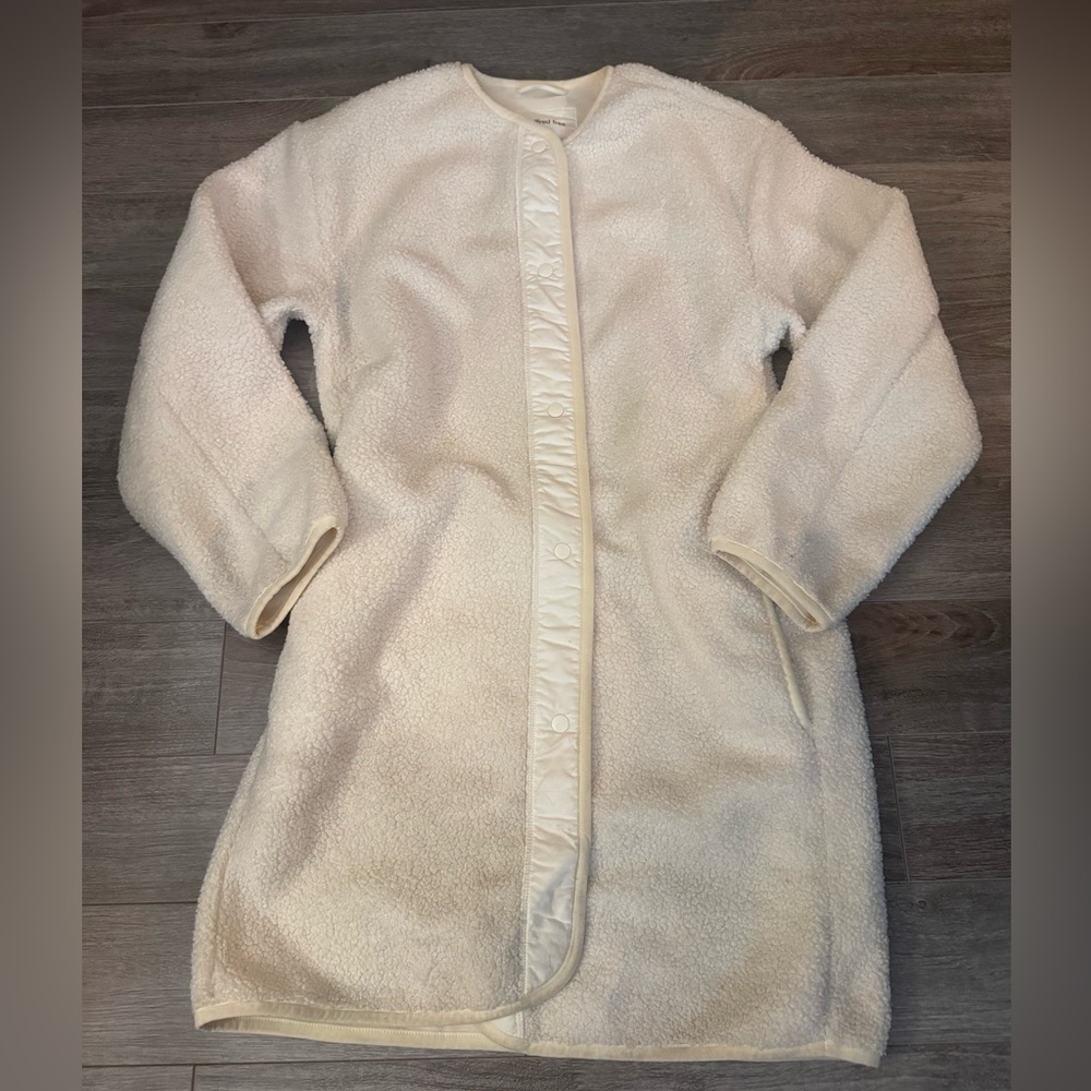 WILFRED FREE Sherpa Long Liner Jacket